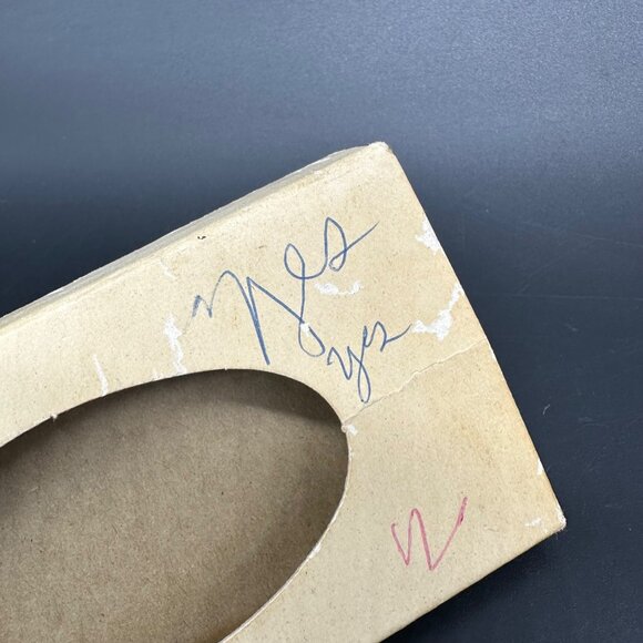 Vintage Pencil Necklace Lady Fair By Wings 1960s Chain In Original Box Kitschy - Picture 8 of 9